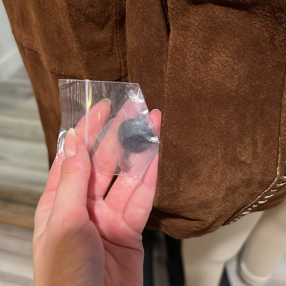 Vintage Venus Leather for Wilson Leather Stitched Brown Suede Jacket - Picture 7 of 11